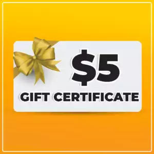 $5 Gift Certificate